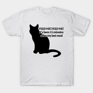 Feed Me Cat T-Shirt